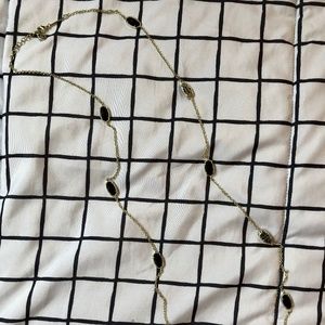 Kendra Scott Kellie necklace -- black